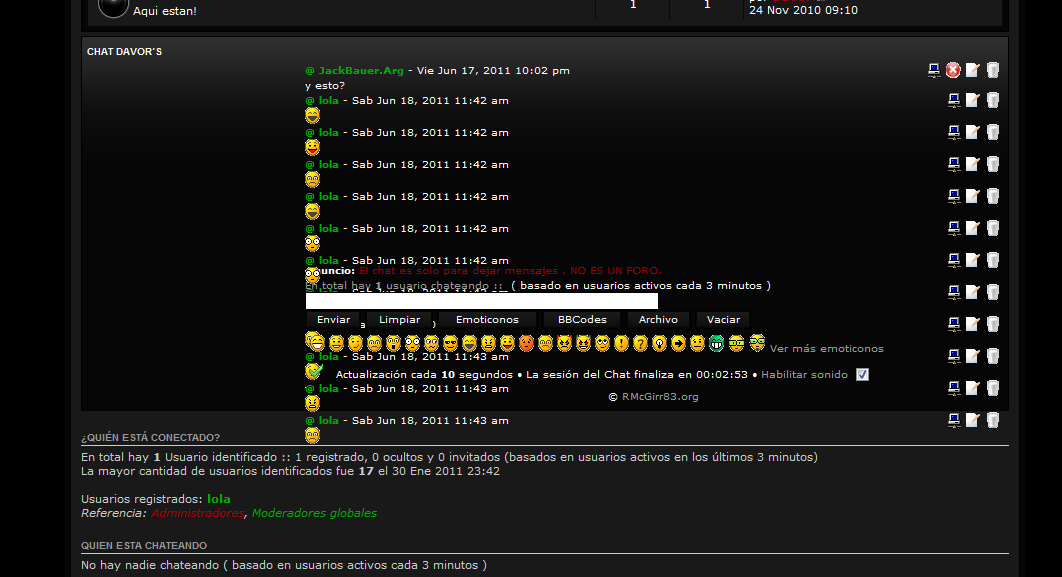 chat