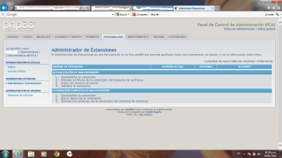 error extension