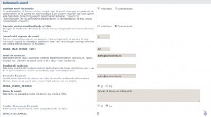 Configuracion de email 1