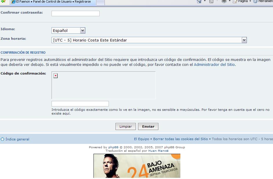 con IE7