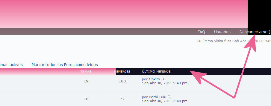 Me quedan estos espacios.