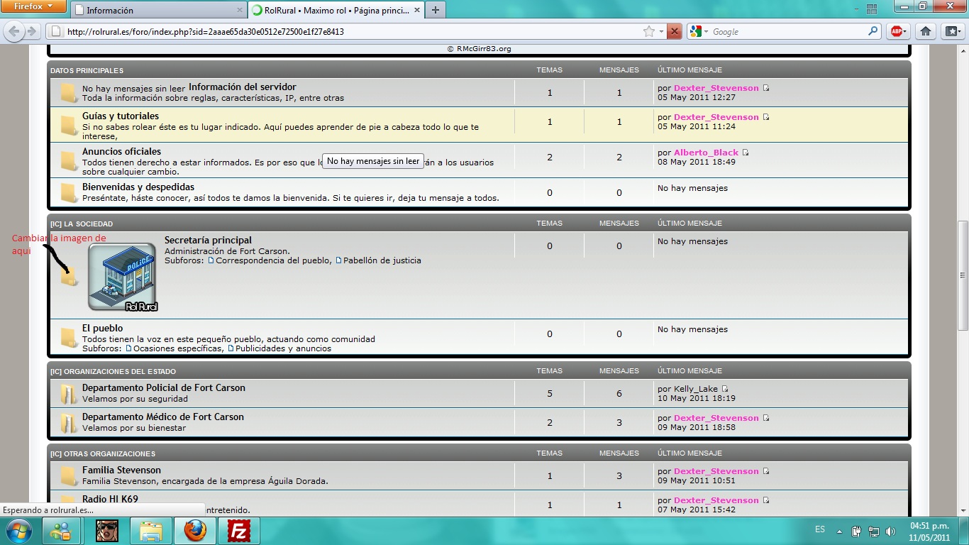 imagen de foro cambiar imagen..