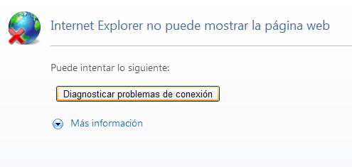 Con Internet Explorer