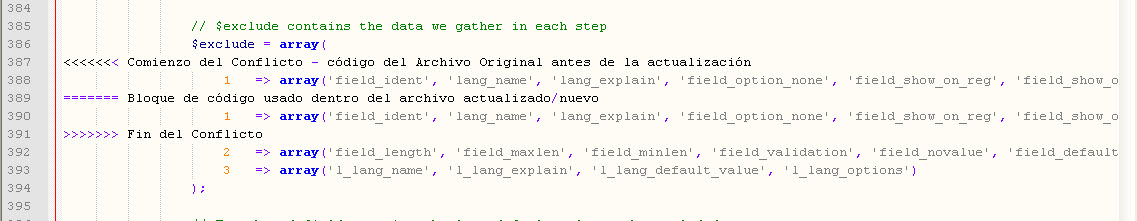 Archivo que te avisa donde esta el problema