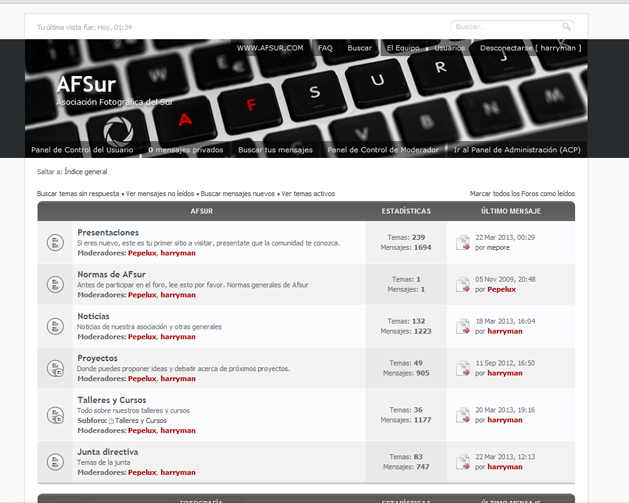 Visualización correcta